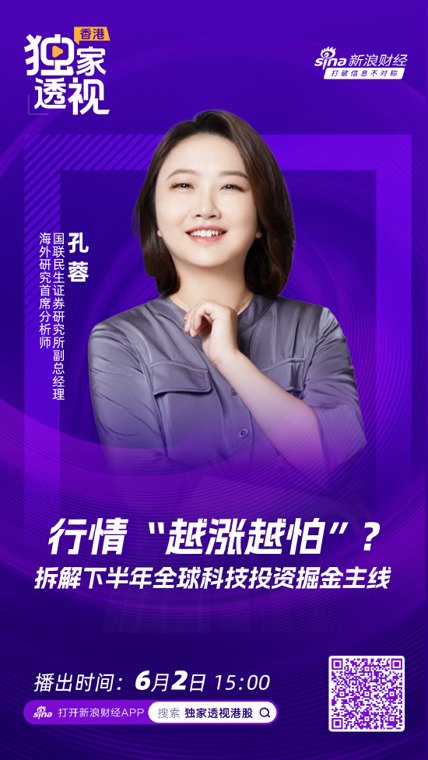 国联民生证券孔蓉：港股科技短期承压，估值已回落至合理区间，整体“实在太便宜”